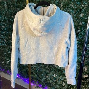 Lululemon Scuba crop sweatshirt